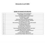 Optocht Heinstert (Belgi) : Deelnemerslijst 2025